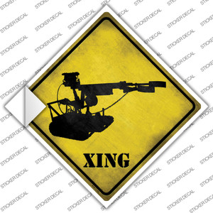 Robotic Bomb Disposal Unit Xing Wholesale Novelty Diamond Sticker Decal