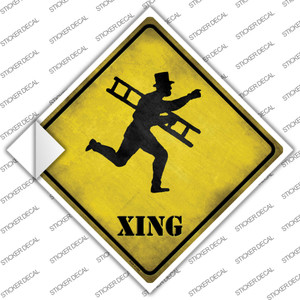 Victorian Chimney Sweeper Xing Wholesale Novelty Diamond Sticker Decal