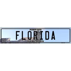 Florida Puerto Rico Wholesale Novelty Metal European License Plate