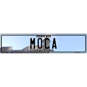 Moca Puerto Rico Wholesale Novelty Metal European License Plate