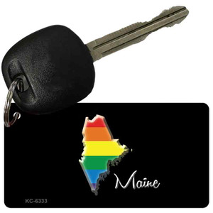 Maine Rainbow State Wholesale Novelty Key Chain