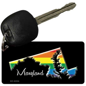 Maryland Rainbow State Wholesale Novelty Key Chain