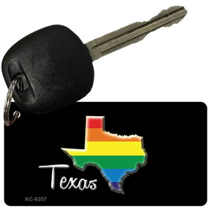 Texas Rainbow State Wholesale Novelty Key Chain