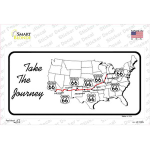 Take The Journey Wholesale Novelty Sticker Decal