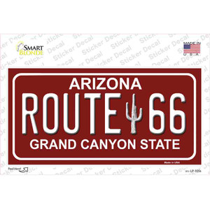 Route 66 Arizona Red Wholesale Novelty Sticker Decal