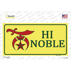 High Noble Wholesale Novelty Sticker Decal