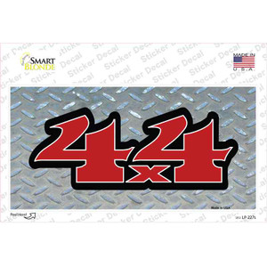 4 X 4 Diamond Wholesale Novelty Sticker Decal