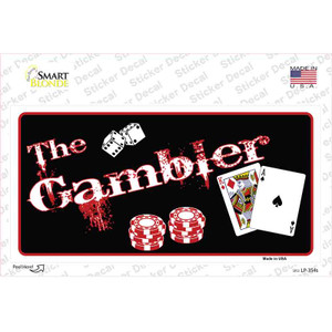 Gambler Wholesale Novelty Sticker Decal