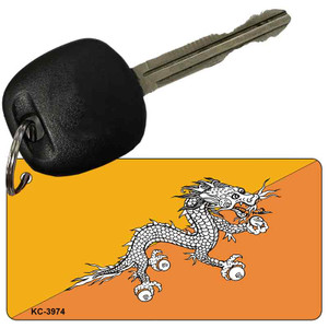 Bhutan Flag Wholesale Novelty Key Chain