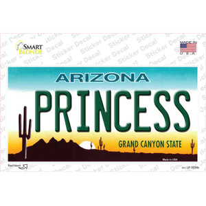 Princess Arizona Wholesale Novelty Sticker Decal