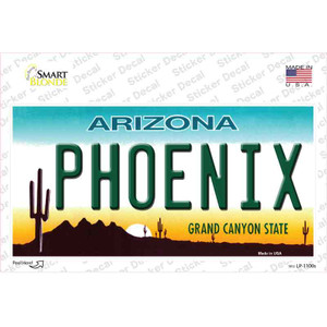 Phoenix Arizona Wholesale Novelty Sticker Decal