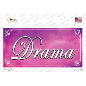 Drama Pink Wholesale Novelty Sticker Decal