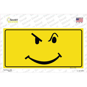 Defiant Smiley Wholesale Novelty Sticker Decal