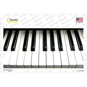 Piano Key board Wholesale Novelty Sticker Decal