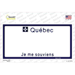 Quebec Wholesale Novelty Sticker Decal