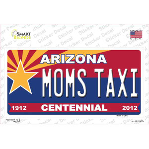 Arizona Centennial Moms Taxi Wholesale Novelty Sticker Decal