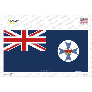 Queensland Flag Wholesale Novelty Sticker Decal