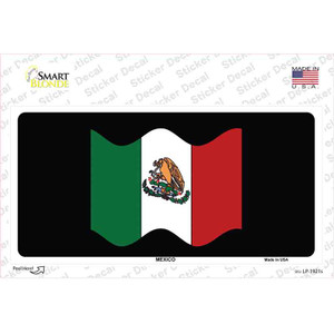 Mexico Waving Flag Wholesale Novelty Sticker Decal