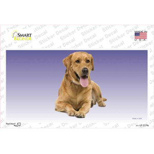 Yellow Labrador Retriever Dog Wholesale Novelty Sticker Decal