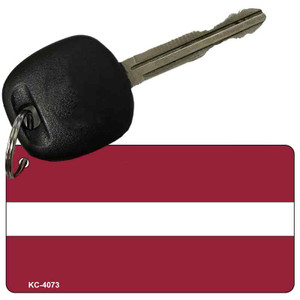 Latvia Flag Wholesale Novelty Key Chain