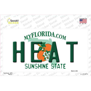 Heat Florida State Wholesale Novelty Sticker Decal