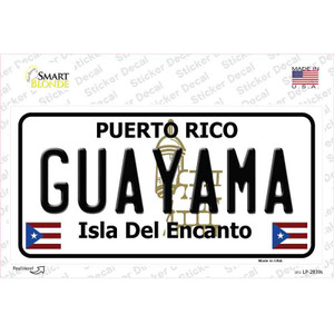 Guayama Puerto Rico Wholesale Novelty Sticker Decal