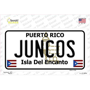 Juncos Puerto Rico Wholesale Novelty Sticker Decal