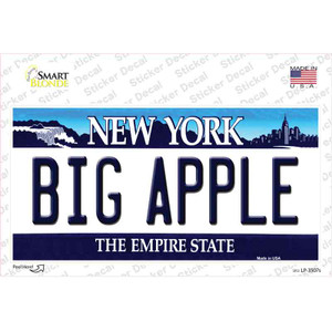 Big Apple New York Background Wholesale Novelty Sticker Decal