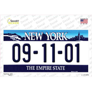 9 11 01 New York Wholesale Novelty Sticker Decal