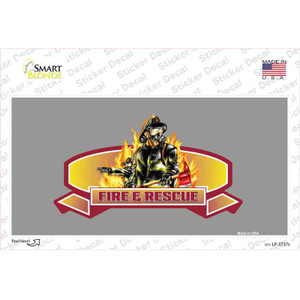 Fire Rescue Wholesale Novelty Sticker Decal