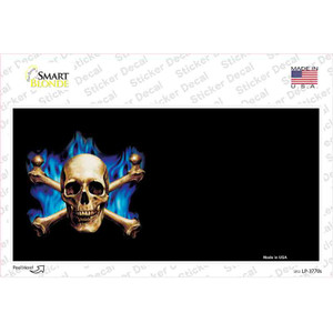 Skull Offset Wholesale Novelty Sticker Decal