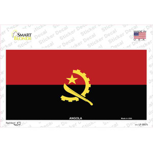 Angola Flag Wholesale Novelty Sticker Decal