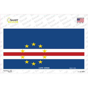 Cape Verde Flag Wholesale Novelty Sticker Decal