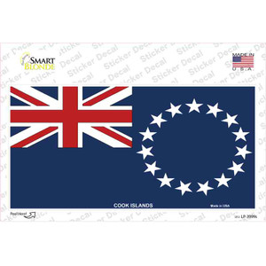 Cook Island Flag Wholesale Novelty Sticker Decal