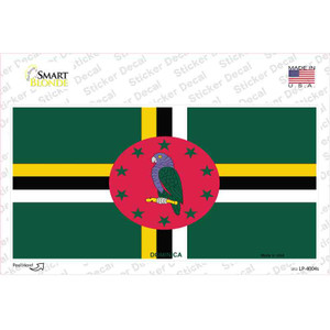 Dominica Flag Wholesale Novelty Sticker Decal
