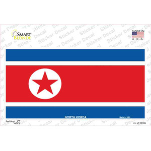 North Korea Flag Wholesale Novelty Sticker Decal