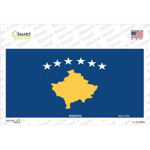 Kosovo Flag Wholesale Novelty Sticker Decal