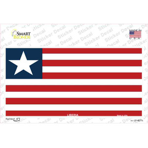 Liberia Flag Wholesale Novelty Sticker Decal