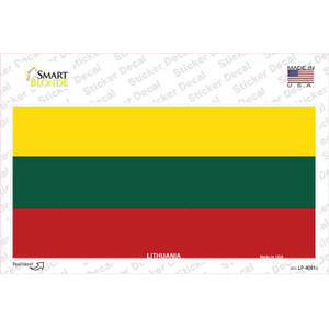 Lithuania Flag Wholesale Novelty Sticker Decal