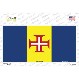 Madeira Flag Wholesale Novelty Sticker Decal