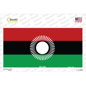 Malawi Flag Wholesale Novelty Sticker Decal