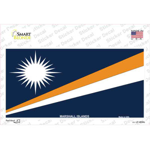 Marshall Islands Flag Wholesale Novelty Sticker Decal