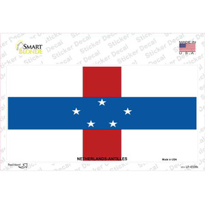 Netherlands Antilles Flag Wholesale Novelty Sticker Decal