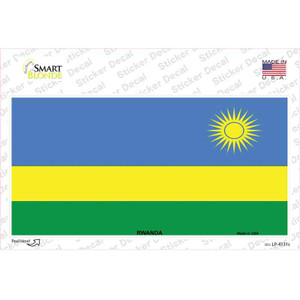Rwanda Flag Wholesale Novelty Sticker Decal