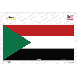 Sudan Flag Wholesale Novelty Sticker Decal