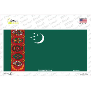 Turkmenistan Flag Wholesale Novelty Sticker Decal