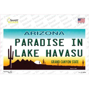 Paradise In Lake Havasu Arizona Wholesale Novelty Sticker Decal