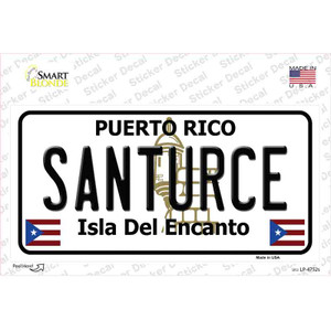 Santurce Puerto Rico Wholesale Novelty Sticker Decal