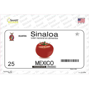 Sinaloa Mexico Wholesale Novelty Sticker Decal