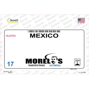 Morelos Mexico Wholesale Novelty Sticker Decal